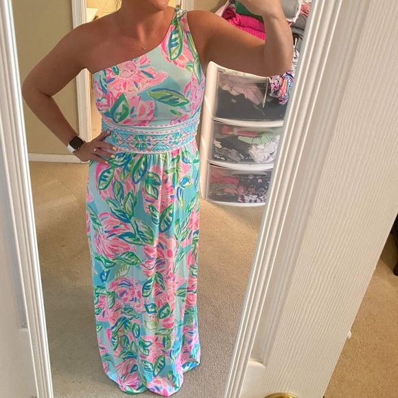 NWT Lilly Pulitzer Malia Maxi - Picture 2 of 2